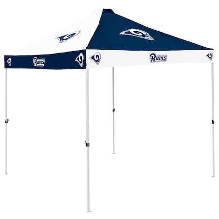 Logo Brands LA Rams Checkerboard Canopy 629-42C-1
